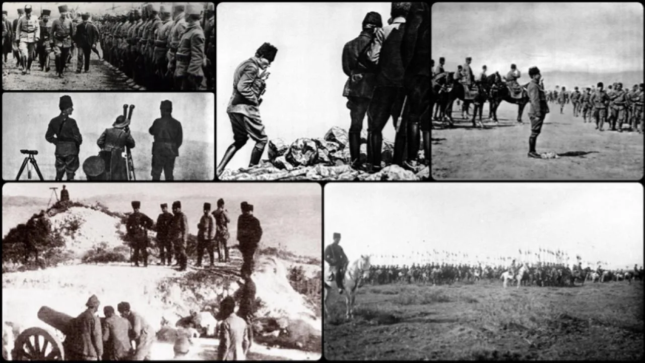 30 Ağustos Zafer Bayramı bağlamında Türk askerleriyle ilgili ulusal gurur ve kahramanlık temalı görsel