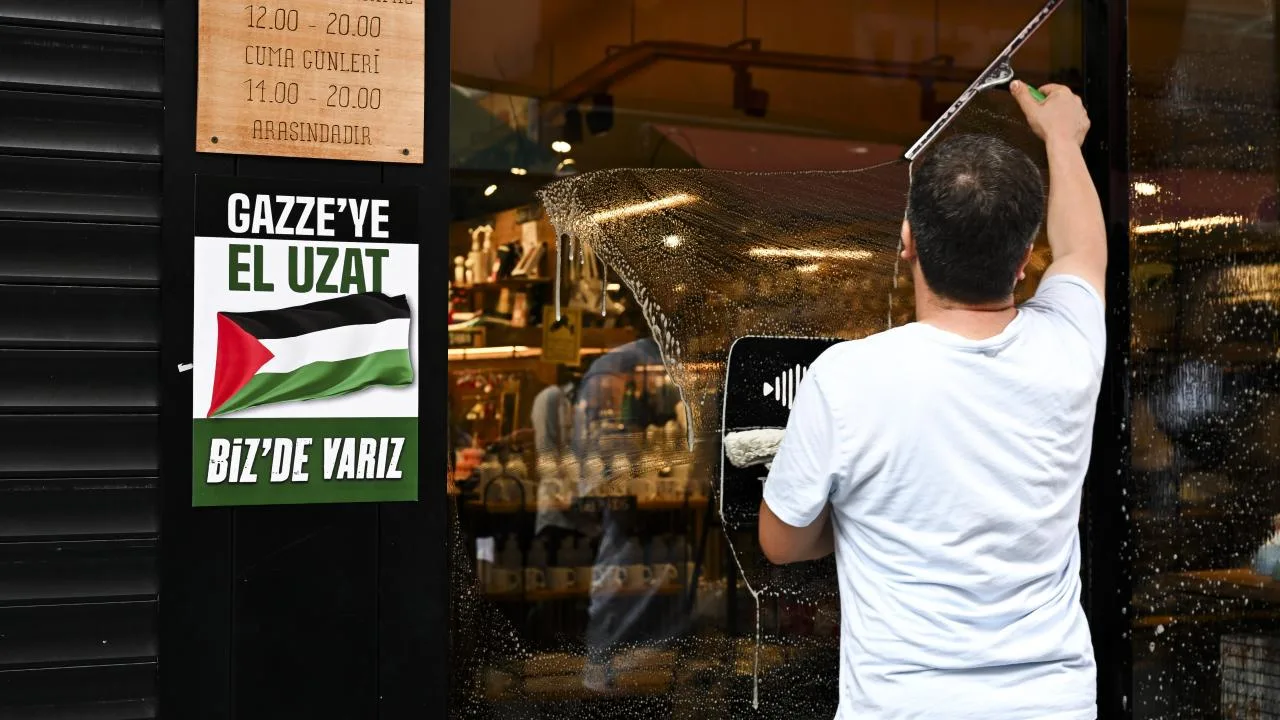 Üsküdar'dan Gazze'ye yardım ve dayanışma köprüsü kurulduğunu ifade eden haber görseli