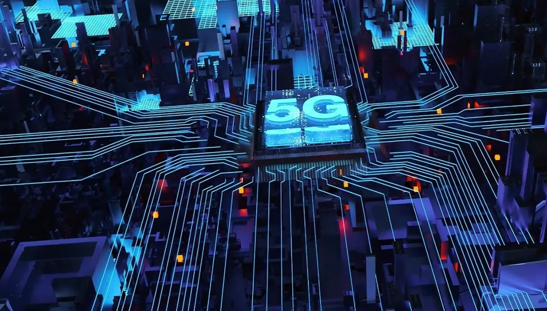 5G uyumlu telefon tanıtımı ve 5G teknolojisine geçişle ilgili bilgi veren görsel