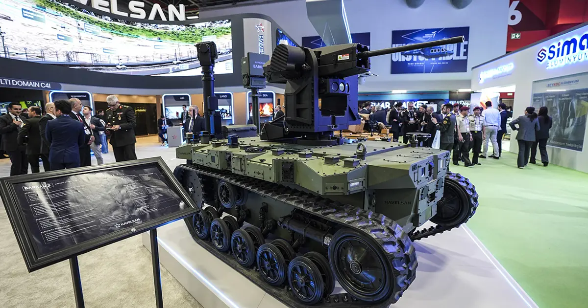 Yeni insansız kara aracı BARKAN 3'ün 2026'da saha testi duyurusu yazılı başlık
