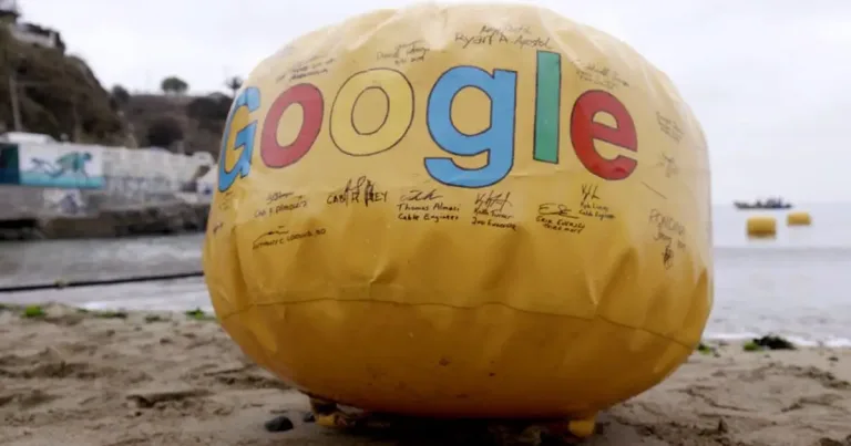 Google'ın ABD ile Portekiz'i birbirine bağlayan yeni deniz altı kablosu şeması veya bağlantı noktaları gösteriliyor