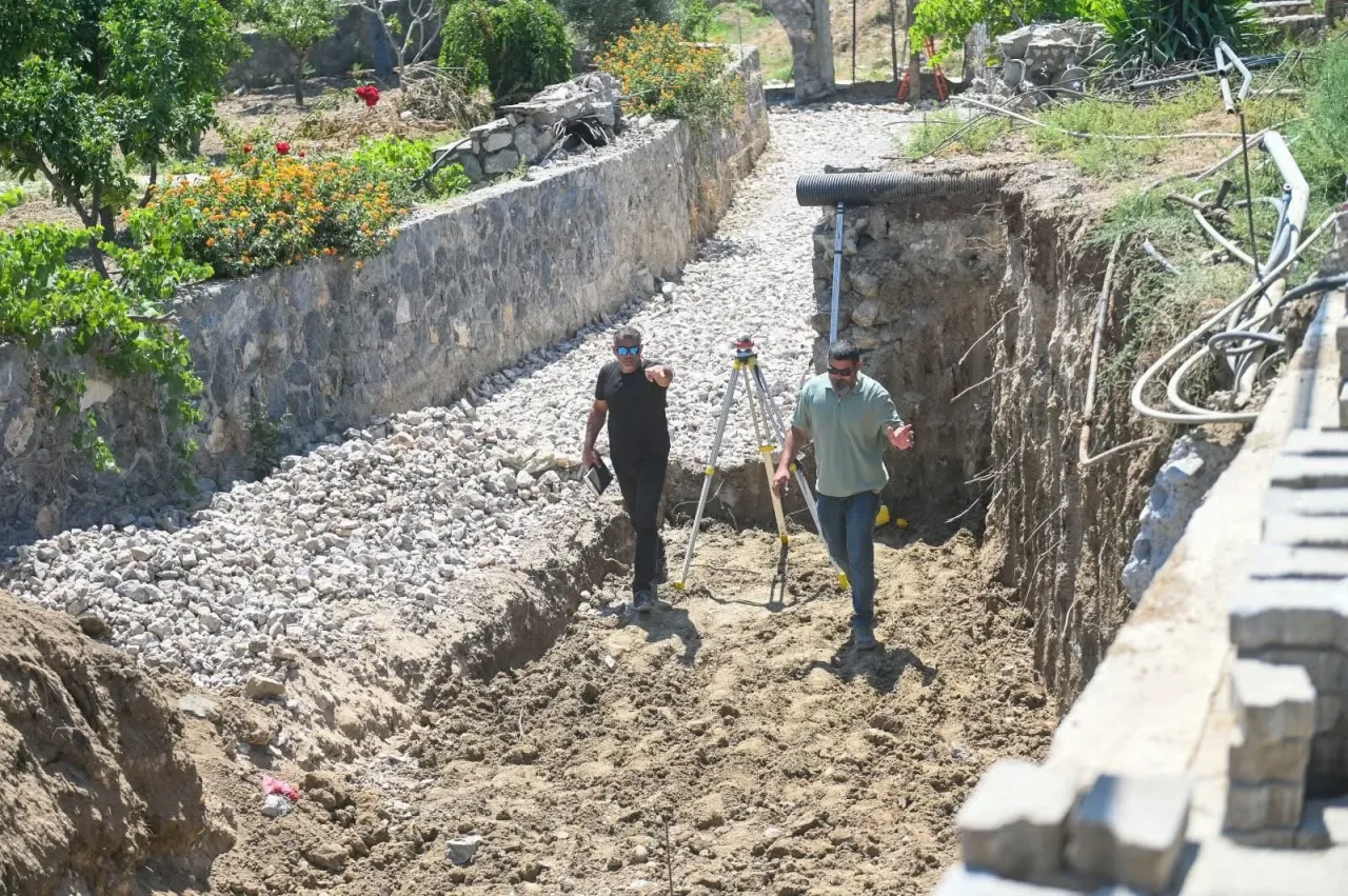 Dut Deresi Kanal Projesi’nde saha çalışmalarına başladık – BRTK