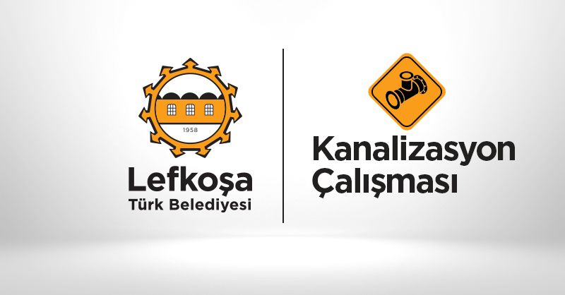 Metehan’daki yolun kapatılacağına dair trafik işaretleri veya uyarı levhası