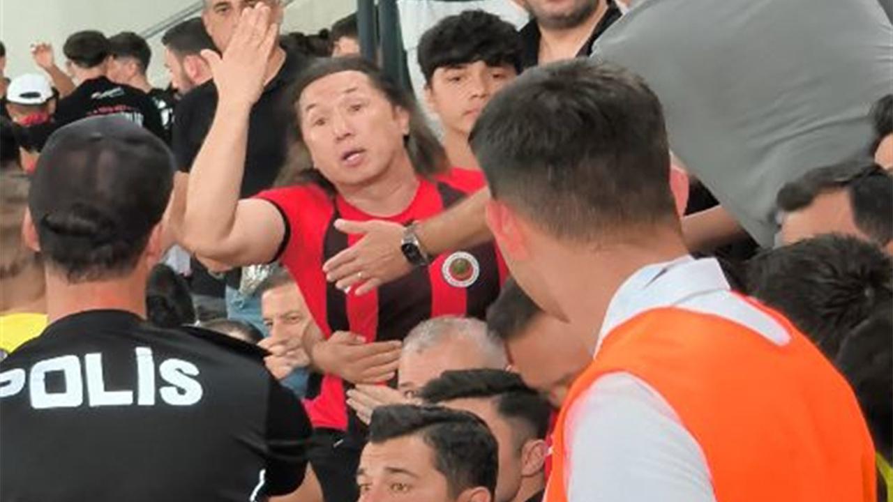 Şüpheli ve çocuğun bulunduğu olayla ilgili haber görüntüsü