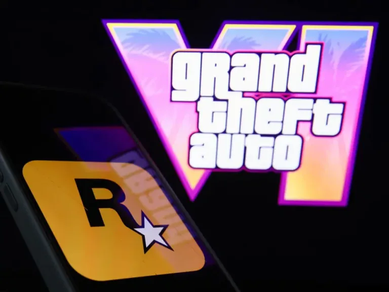 GTA 6 sızıntısına ilişkin haber başlığı ve şirkete yönelik hukuki adımları vurgulayan düzenlenmiş başlık görseli