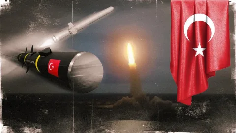 Füze üretimiyle ilgili olası dış işbirliği ve kapıların açılması tartışmasını çağrıştıran görsel