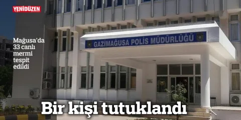 Mağusa'da tespit edilen 33 canlı mermiyle ilgili olay yeri veya mühimmat görüntüsü