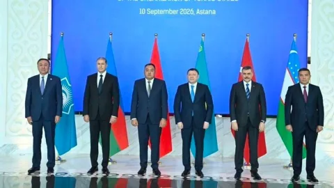 TDT toplantısında konuşan Çiftçi, KKTC'nin katılımının teşkilata güç katacağını vurguluyor