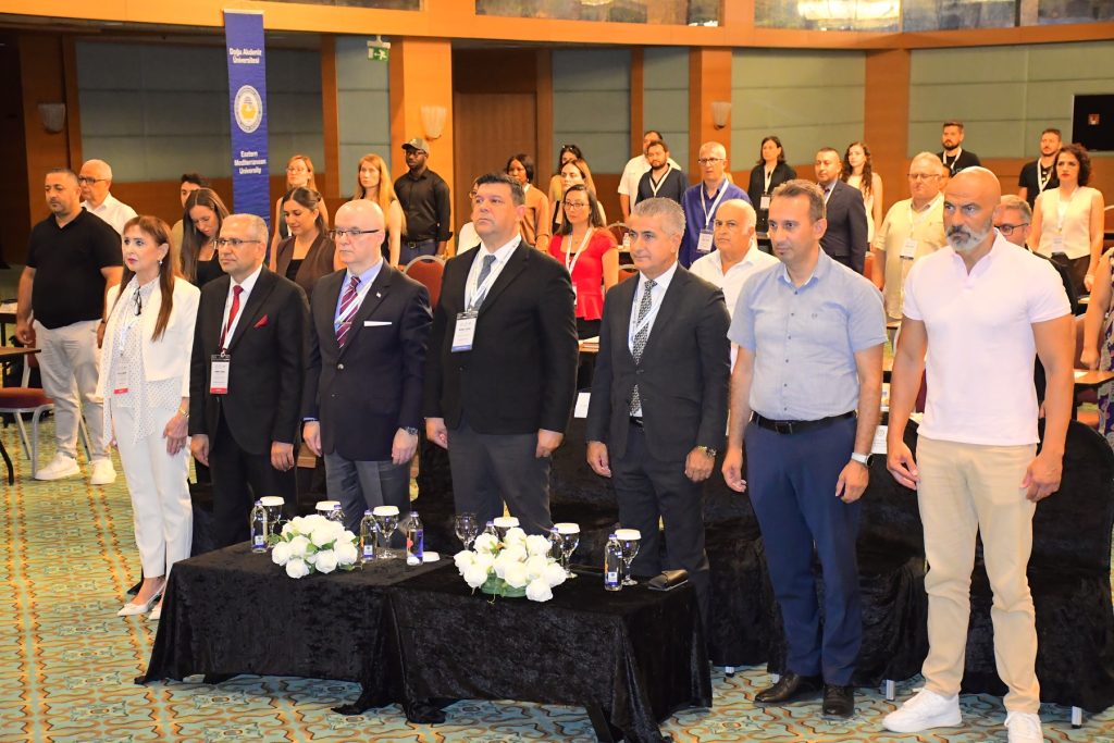 DAÜ ve Kırklareli Üniversitesi iş birliğiyle düzenlenen NEM2026 etkinliğinin başlangıcına ilişkin bir sahne