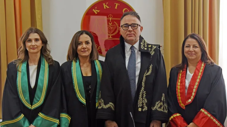 Kaza Mahkemesi’ne yapılan yeni atamalara ilişkin resmi tören veya belge görüntüsü