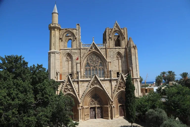 Lala Mustafa Paşa Camii ve Medresesi restorasyon çalışmaları hakkında konuşulan bilgilendirme toplantısından görüntü