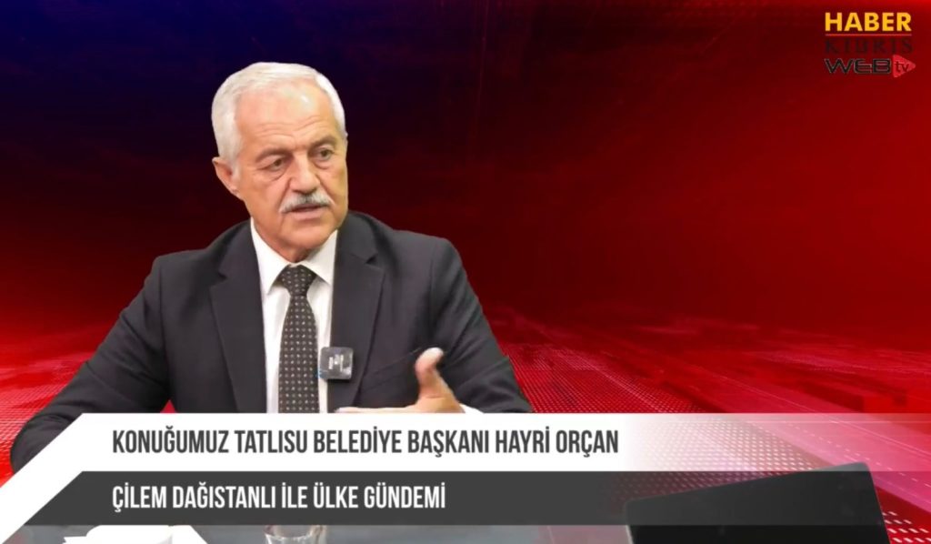 Orçan konuşurken belediye çalışmaları, mali disiplin ve istihdam odaklı projeler vurgulanıyor