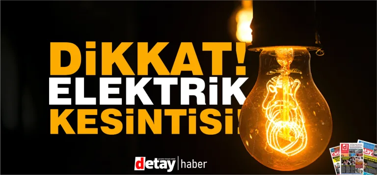 Lefkoşa’da bazı bölgelerde akşam 18.00-22.00 arası planlı elektrik kesintisi nedeniyle uyarı yazısı