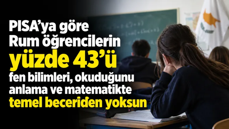 PISA sonuçlarına ilişkin grafikler ve başlık bilgileri gösteren görüntü
