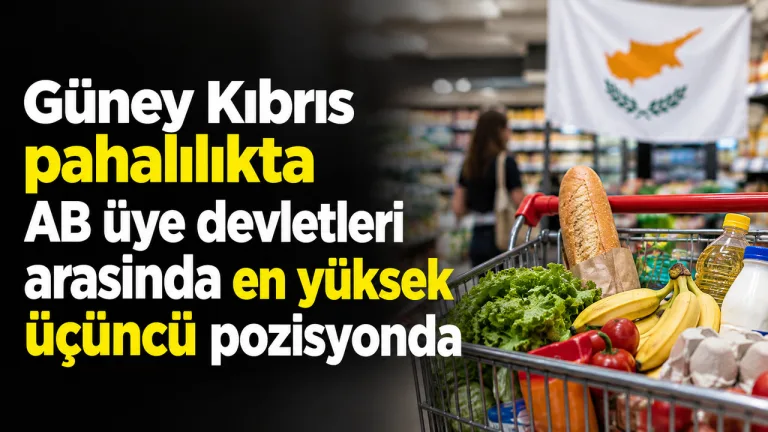 Güney Kıbrıs’ta artan pahalılık ve yaşam maliyetine dair görsel öğeler