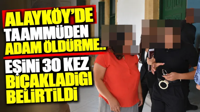 Alayköy'de taammüden adam öldürme haberine ilişkin görüntü