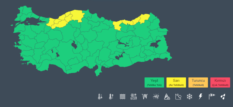 Sıcaklık düşüyor, sağanak geliyor