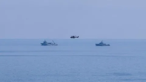 Kuzey Kıbrıs Türk Cumhuriyeti açıklarında yaşanan gemi kazasına ilişkin arama kurtarma çalışmaları