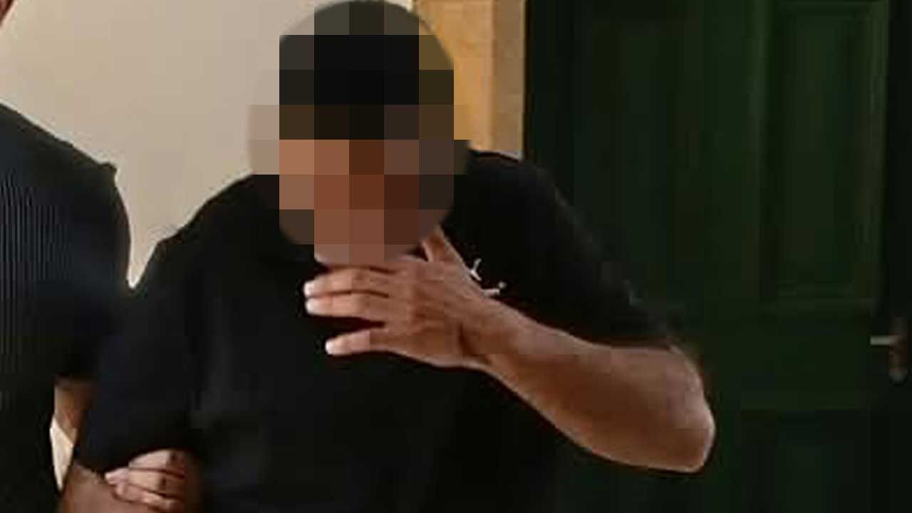 Lefkoşa'da düzenlenen silah ve uyuşturucu operasyonuyla ilgili polis ekipleri ve suç unsurları bulunduğuna dair haber görseli