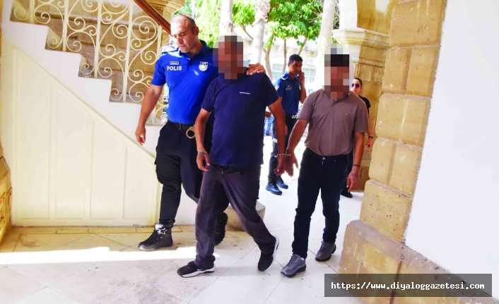 Haber başlığı: 'Sabıkası olan cezaevinde' ifadesini taşıyan görsel.