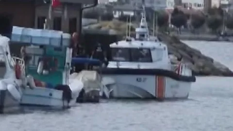 Batan Tuğberk İmamoğlu gemisinin yakınlarında bulunan cansız bedenin bulunduğu arama bölgesi
