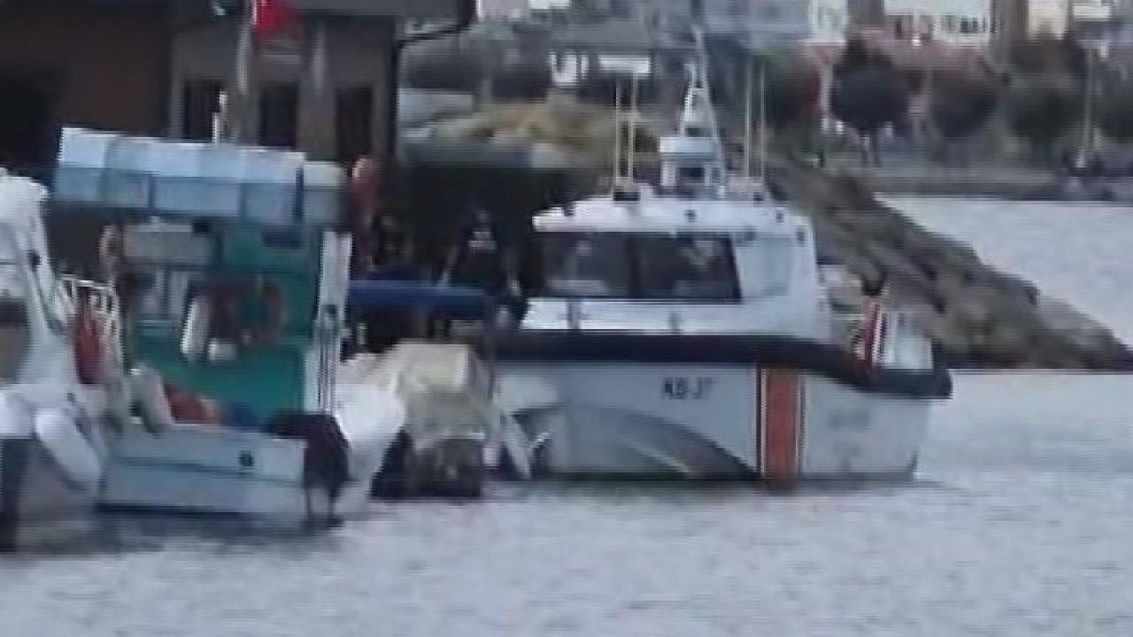 Batan Tuğberk İmamoğlu gemisinin yakınlarında bulunan cansız bedenin bulunduğu arama bölgesi