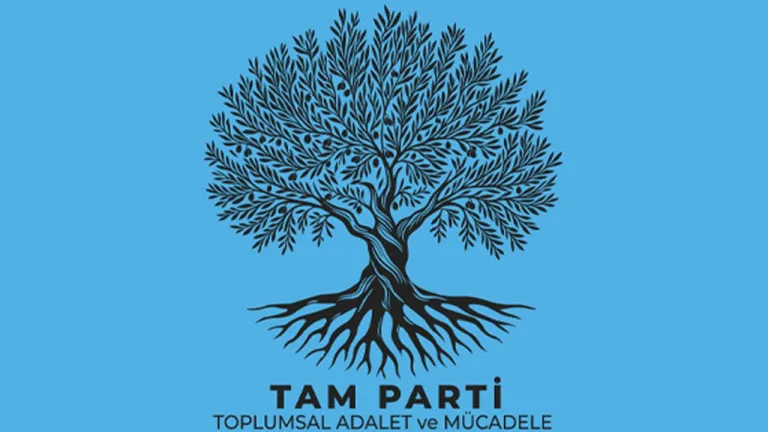 TAM Parti logosu veya parti yetkililerinin birlikte durduğu bir seçim anı