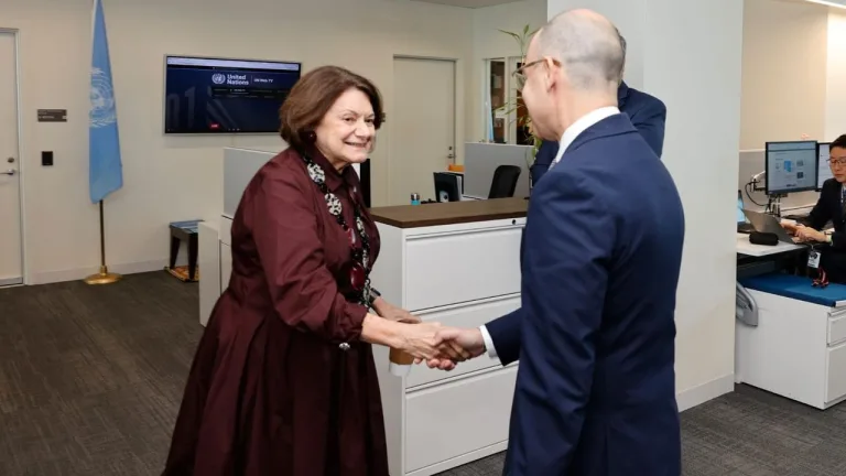 Cumhurbaşkanlığı Müsteşarı Mehmet Dânâ New York’ta diplomatik temaslarda