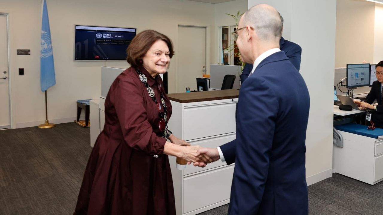 Cumhurbaşkanlığı Müsteşarı Mehmet Dânâ New York’ta diplomatik temaslarda