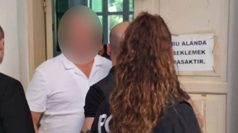 Özel okul otoparkında yaşanan şiddet olayına ilişkin görüntü