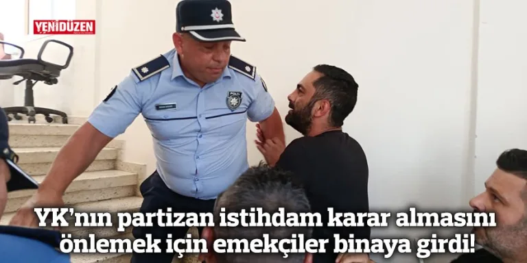 Binaya giren grup, yönetim kurulunu engelleme amaçlı hareket ediyor