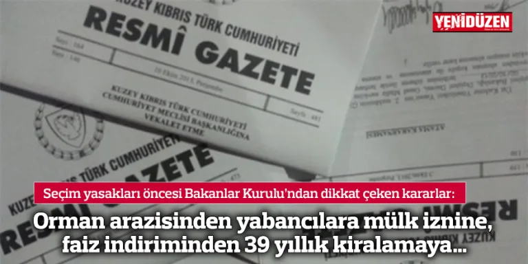 Bakanlar Kurulu toplantısına katılan bakanların podiumda veya masada toplu görünümü