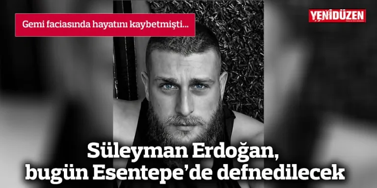 Süleyman Erdoğan'ın Esentepe'deki uğurlama törenine ilişkin bir sahne
