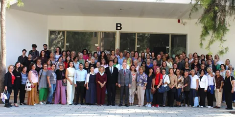 60+ İleri Yaş Gelişim / Tazelenme Üniversitesi’nde yeni dönemin ilk dersi yapıldı