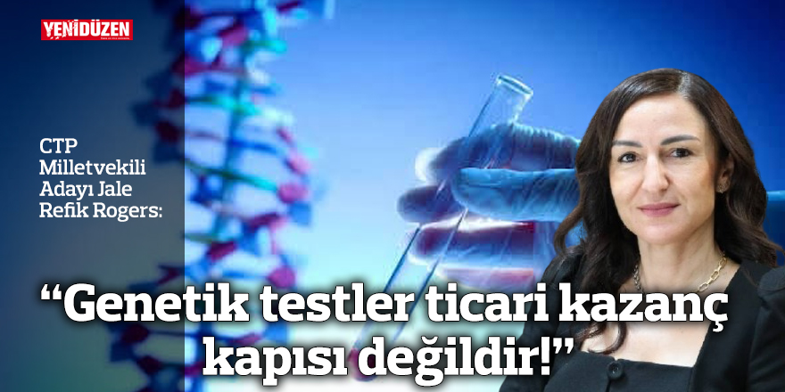 Genetik testlerle ilgilenen uzmanlar ve katılımcılar, etik ve ticaret tartışması yürütüyor