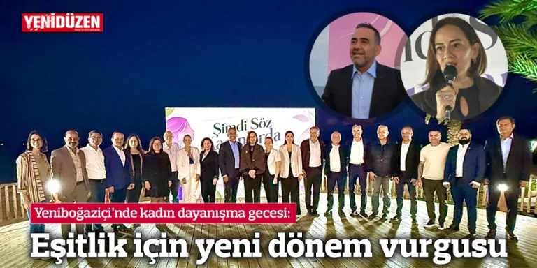 Yeniboğaziçi'nde bir araya gelen kadınların dayanışma gecesinden samimi anlar