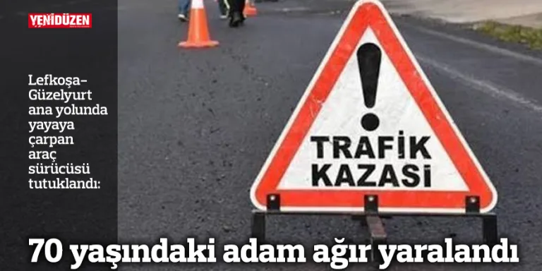 70 yaşındaki bir adamın ağır yaralandığı olayla ilgili nöbetçi araç ve sağlık ekipleri bölgeden geçen sokak önünde bekliyor