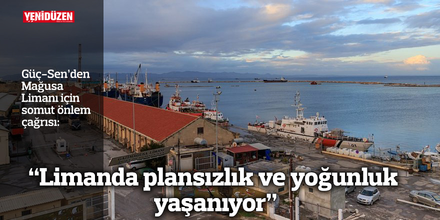 Limanda araçlar ve insanlar arasında sıkışıklık ve düzensizlik gözleniyor