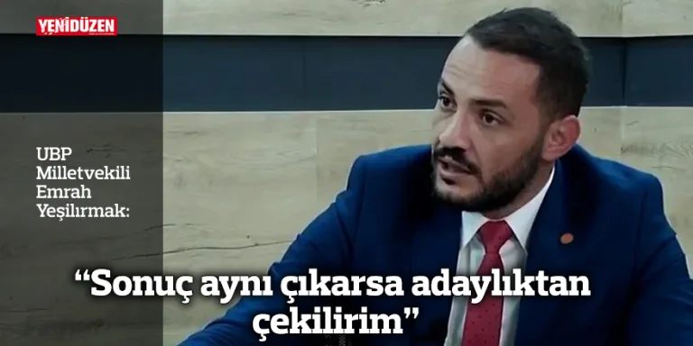 Gözleri ileri bakan, konuşma yapan ve kararını vurgulayan kişi