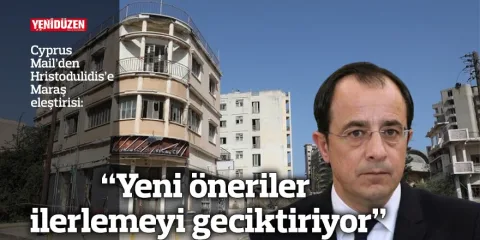 Kıbrıs konusu üzerine Hristodulidis hakkında eleştirel bir habere eşlik eden görsel için genel habersel alt metin