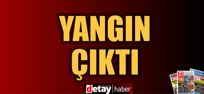 Karaoğlanoğlu'nda dış ünite yangını sonrası itfaiye müdahalesi ve duman