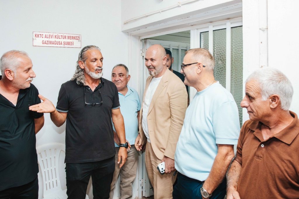Koral Bozkurt Alevi Kültür Merkezi Gazimağusa Şubesi’ni ziyaret etti