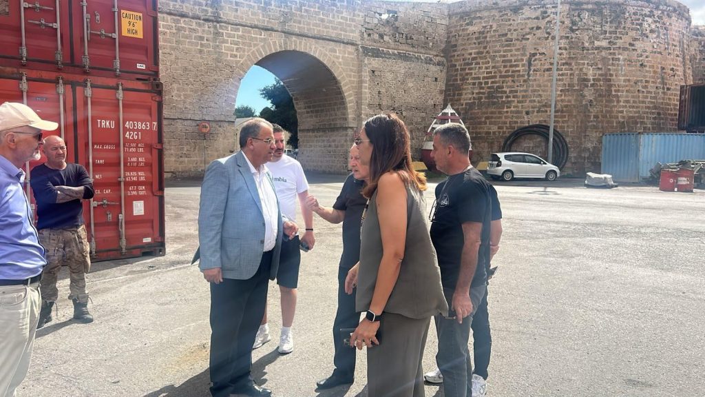 Sucuoğlu, Gazimağusa Limanı’ndaki yapısal eksikliklerin giderilmesi için çalışmaya devam edeceklerini belirtti