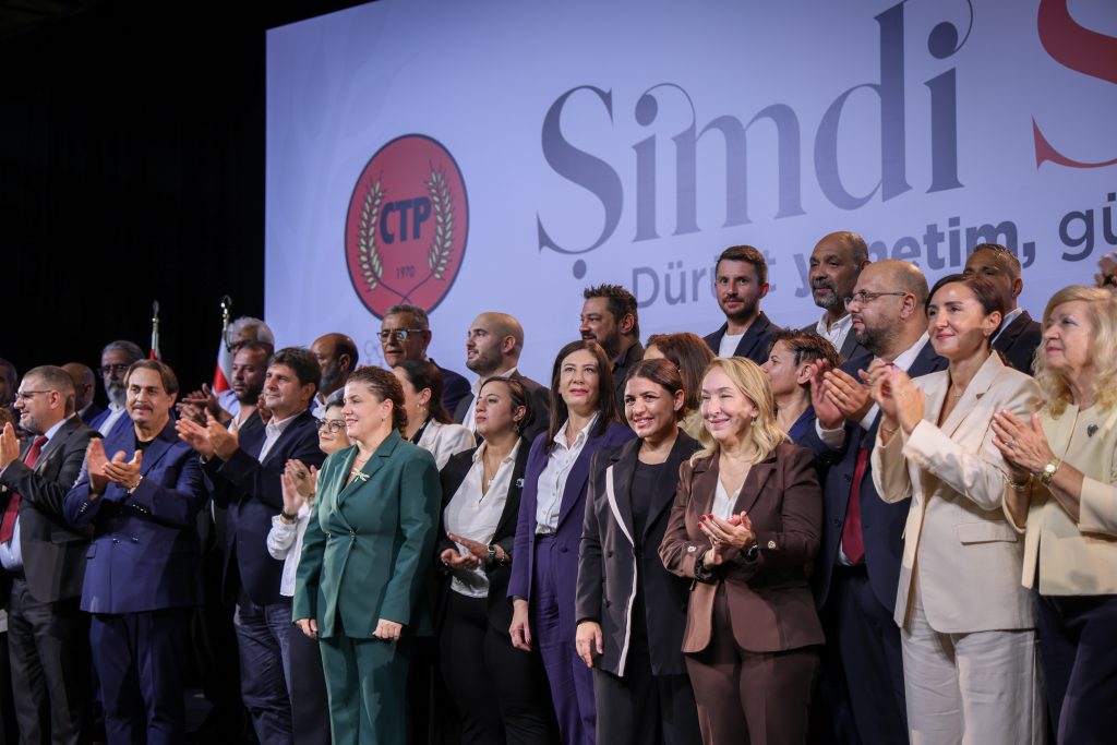 İncirli, CTP Kurultayı'nda konuştu... “İlk işimiz nüfus sayımı ve yolsuzlukla mücadele olacak”