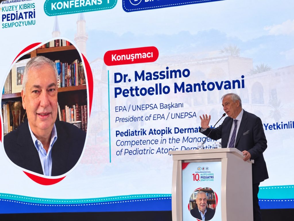 Kıbrıs Türk Pediatri Kurumu’na 2026 Avrupa Pediatri Bilim Madalyası verildi