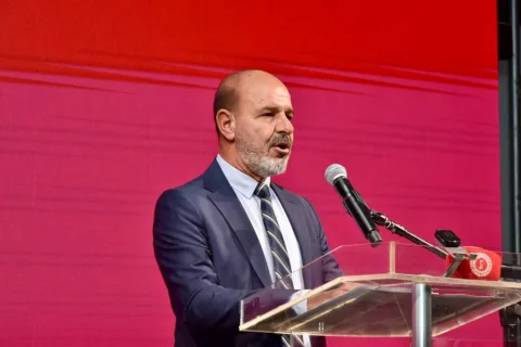 CTP'nin yerel seçim vizyonu ve aday tanıtım buluşmasından bir sahne