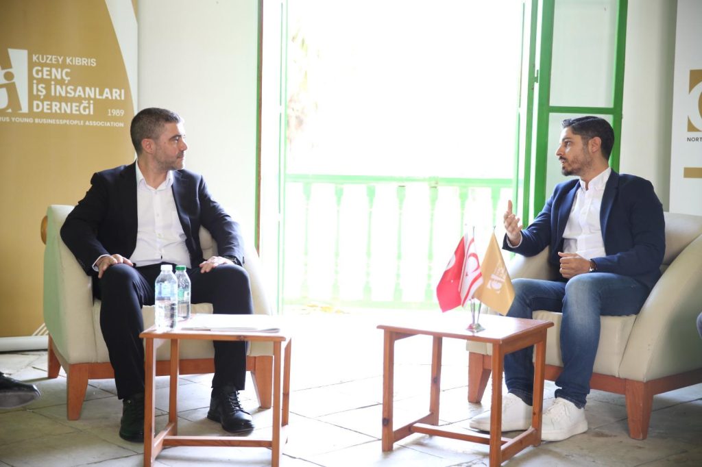Aktunç ve heyeti, GİAD, Esnaf ve Zanaatkarlar Kooperatifi, KTOEÖS ile KTSO’yu ziyaret etti