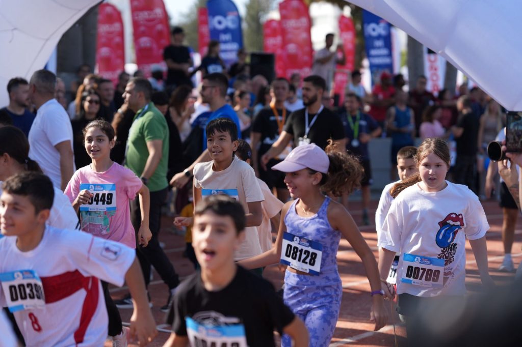 Ülker Lefkoşa Yarı Maratonu Çocuk Koşusu tamamlandı