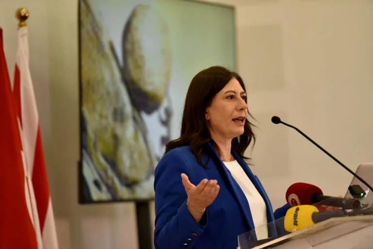 CTP yetkilileri spor vizyonunu paylaşırken konuşuyor