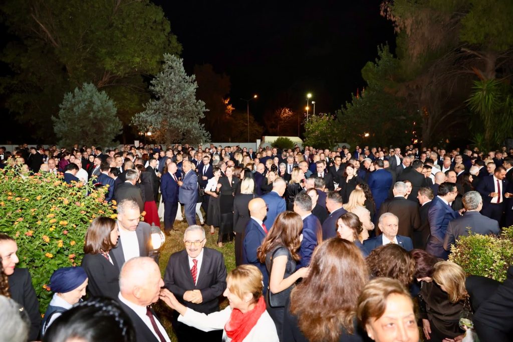 Türkiye’nin Lefkoşa Büyükelçiliği’nde 29 Ekim Cumhuriyet Bayramı resepsiyonu düzenlendi
